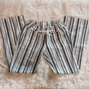 Roxy Oceanside Flared Striped Pants